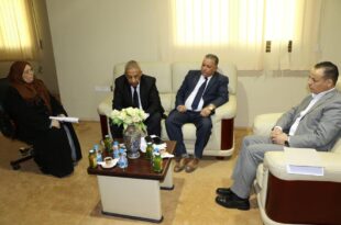 اجتماع لعبدالله الطاهر مع رئيس الهيئة العامة للبيئة الليبية
