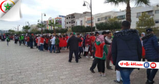 بدعم من شركة النقل الحضري..كرنفال فلكوري بمدينة فاس بمناسبة العيد الوطني