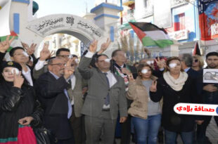 المجتمع المدني التونسي ومنظمات تونسية تناصر فلسطين وتدعو الى محاسبة الاحتلال الاسرائيلي