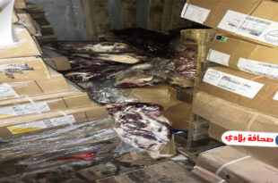 ليبيا : قفل عدد من ثلاجات اللحوم  لعدم التزامها بالشروط الصحية