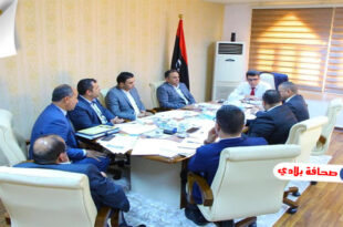 اجتماع بين إدارة المؤسسة الليبية للاستثمار و إدارة ديوان المحاسبة بالعاصمة طرابلس