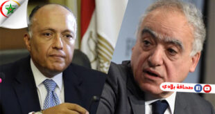 وزير الخارجية المصري و المبعوث الأممي لدى ليبيا يتباحثان جهود انجاح مؤتمر برلين