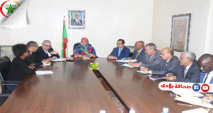 وزارة المياه والصرف الصحي الموريتانية تعقد اجتماعا مع بعثة من البنك الدولي