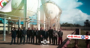 شركة البريقة لتسويق النفط الليبية : صيانة خزانين للغاز واضافة سعة تخزينية بمستودع الزاوية
