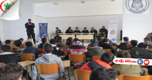 مديرية الأمن الليبي بمدينة تاجوراء تقوم بمحاضرات توعوية لطلاب المدارس