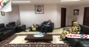لقاء بين وزير الشؤون الخارجية الموريتاني و السفير الامريكي