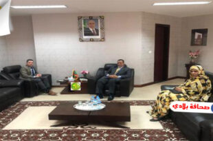 لقاء بين وزير الشؤون الخارجية الموريتاني و السفير الامريكي