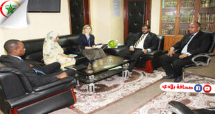 وزير الشؤون الإسلامية والتعليم الأصلي الموريتاني يلتقي رئيسة بعثة المنظمة الدولية للهجرة