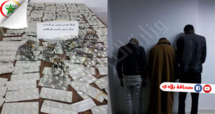 الداخلية التونسية : ضبط أشخاص بحوزتهم 1800 قرص مخدر
