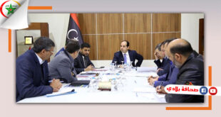 لقاء " أحمد معيتيق " مع وزيري التخطيط والمالية الليبيين و الترتيبات المالية للعام الحالي محور اللقاء