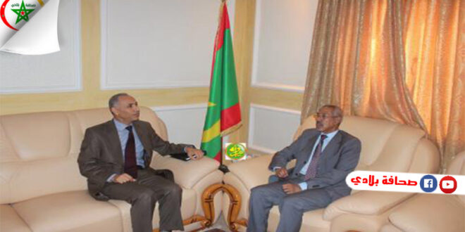 وزير الدفاع الموريتاني يستقبل السفير التونسي