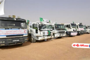 الجيش الجزائري يشحن أزيد من 100 طن من المساعدات الإنسانية إلى ليبيا