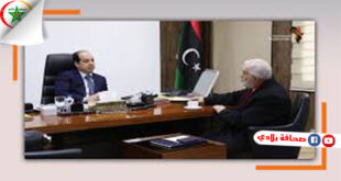 نائب رئيس المجلس الرئاسي الليبي يبحث آخر المستجدات حول جلسة جامعة الدول العربية مع وزير الخارجية