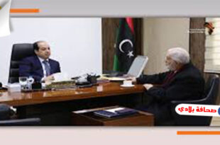 نائب رئيس المجلس الرئاسي الليبي يبحث آخر المستجدات حول جلسة جامعة الدول العربية مع وزير الخارجية
