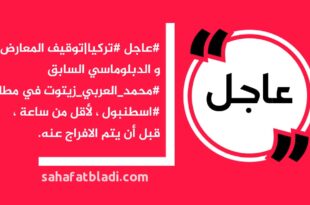 #عاجل #تركيا|توقيف المعارض و الدبلوماسي السابق #محمد_العربي_زيتوت في مطار #اسطنبول ، لأقل من ساعة ، قبل أن يتم الافراج عنه