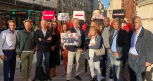 وقفة تضامنية جديدة من طرف الجالية الجزائرية لمساندة الصحافي "خالد درارني"