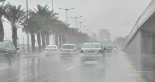 نشرة إنذارية: أمطار رعدية قوية ب 5 ولايات جزائرية