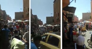 المدينة العتيقة مراكش تعاني من الفوضى و الازدحام وغياب السلامة بسبب الباعة المتجولون