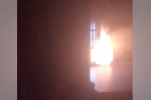 ثلاثيني يضرم النار في بلدية قصر الأبطال بسطيف