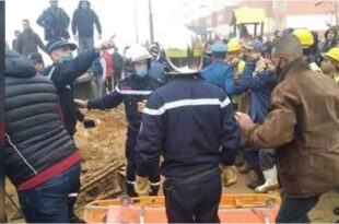 فاجعة: مصرع عاملين داخل ورشة عمل خلال حفر قناة للصرف الصحي