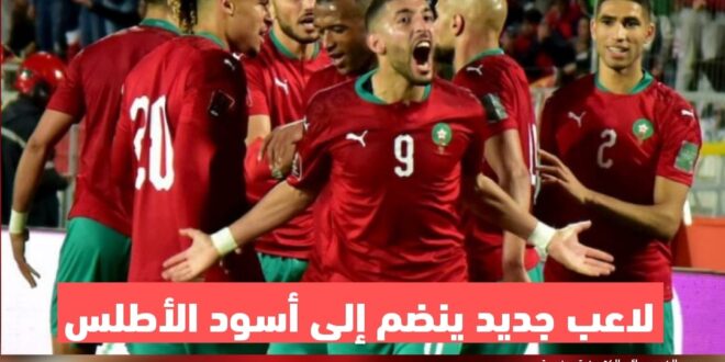 لاعب جديد ينضم إلى أسود الأطلس