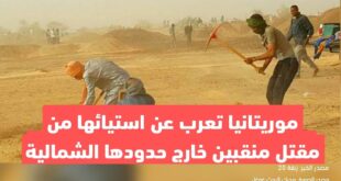 موريتانيا تعرب عن استيائها من مقتل منقبين خارج حدودها الشمالية
