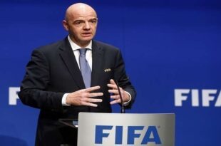 دعوة رئيس الفيفا إلى إيقاف إطلاق النار في أوكرانيا لفترة كأس العالم
