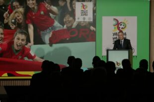 انتباه / المغرب يكشف مع البرتغال وإسبانيا عن شعار كأس العالم 2030 .. "هيا بنا يالاه"