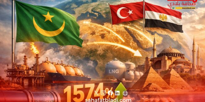 موريتانيا تُفاجئ سوق الطاقة.. صادرات الغاز تقفز بـ1574% وتركيا ومصر في الصدارة