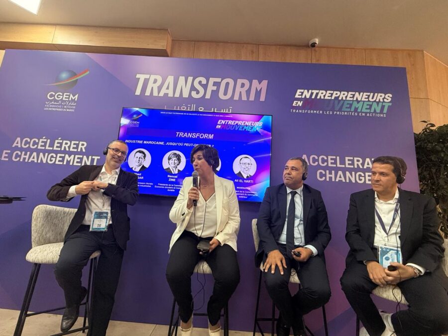 لقاء المقاولين المغاربة Entrepreneurs en mouvement بالدار البيضاء بمشاركة أناس الأنصاري رئيس AMITH